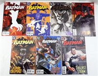 (7) DC COMICS BATMAN ISSUES # 624-630