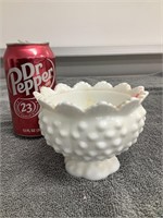 Fenton Hobnail Candleholder