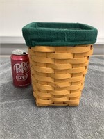 Longaberger Basket w/ Liner and Protector