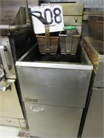 Pitco Double Basket Gas Deep Fryer