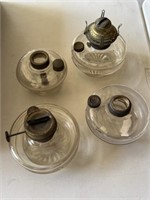 4 Oil Lamps