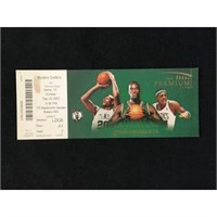 2007 Boston Celtics Ticket Big Three Pictured