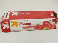 (40) 1-Gallon Storage Bags