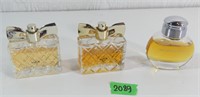 Qty of 3 Perfumes, used