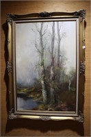 Framed original oil painting signed 'W. Horner'