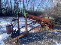 older Farm Hand loader with 540 hyd pump.