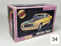 1969 Mustang "Mach I" Model Kit