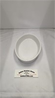White Ceramic Oval Serving Dish