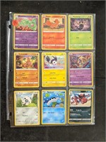 1 Sheet of Pokemon Cards