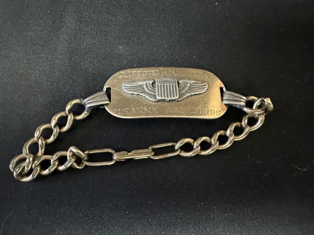 WWII Pilot's ID Bracelet - Awesome History