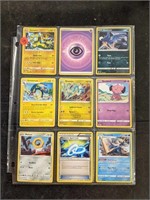 1 Sheet of Pokemon Cards