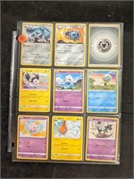 1 Sheet of Pokemon Cards