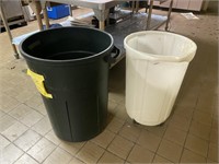 (2) Trash Cans