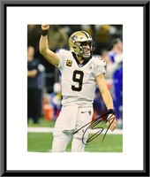 New Orleans Saints Quarterback Drew Brees signed p