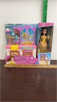 New Disney Princess Bell’s Royal Kitchen Doll Set