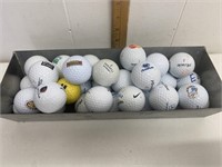 Over 2 Dozen Golf Balls Some Advertising