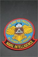 Collectible Naval Intel Color Military Patch