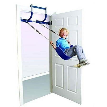 Gym 1 Deluxe Doorway Swing Set - Blue