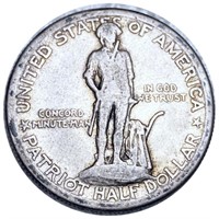 1925 Patriot Half Dollar NICELY CIRCULATED