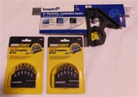 2 screwdriver bit sets - 10 piece power bit nut