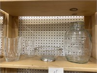 4 QT. CRACKER JAR - SILVER PLATED BASKET -PITCHERS