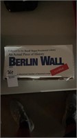 Certified Piece of The Berlin Wall