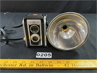 Antique Kodak Duaflex II Camera w/ Flash