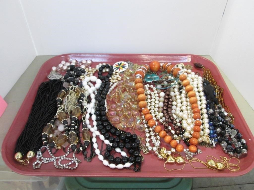 Costume jewelry necklaces