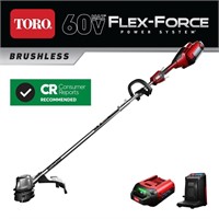 TORO 60V Max 14/16in. Trimmer with Battery/Charger