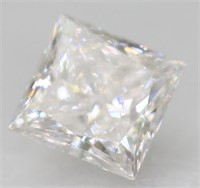 Certified .34 Ct Princess Cut Loose Diamond