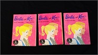 3 1960s Barbie & Ken wardrobe booklets