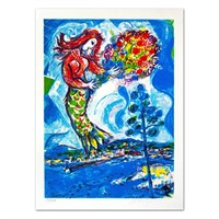 Marc Chagall- Lithograph "La Sirene Au Pin"