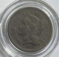 1867 3cent Nickel