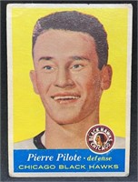 1957 Topps #22 Pierre Pilote Hockey Card