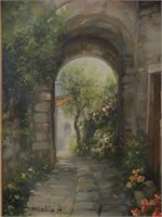 ANTONIETTA VARELLO - Oil on Canvas Painting
