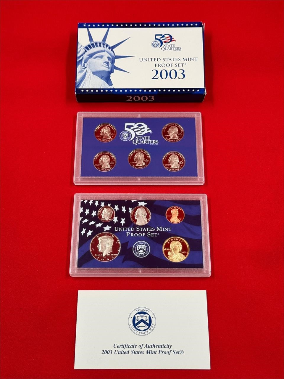 United States Mint Proof Set 2003