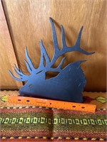 Metal moose decor