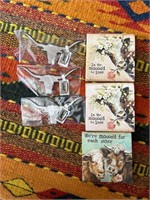 Assorted cattle magnets