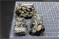 3 Lb Snowflake Obsidian Rough With Good Flakes