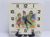 MADE IN GERMANY JACK AND JILL WALL CLOCK