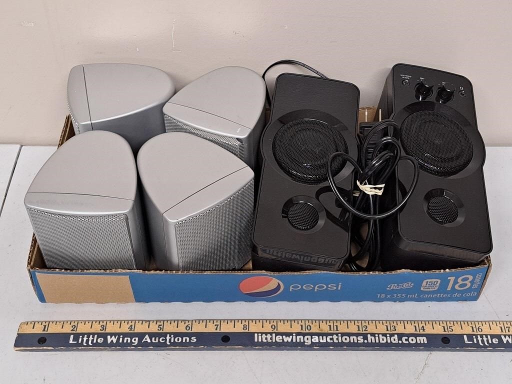 Mini Speakers Lot-BLACKWEB/CENTRIOS