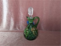 Croesus Cruet - Green & Gold