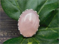 ROSE QUARTZ PENDANT ROCK STONE LAPIDARY SPECIMEN