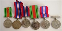 Three WWII War Medals