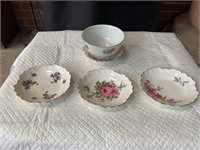 Fine China cup with plates