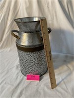 Metal vase/ milk jug