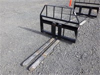 48" Kivel 3500LB Skid Steer Forks