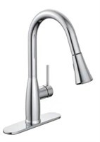 PULL- DOWN KITCHEN FAUCET ( SILVER ) ** NEW **