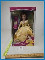 *NEW- DISNEY BELLE DOLL- 2001 COLLECTIBLE