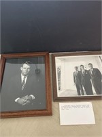 Lot of two Kennedy pictures